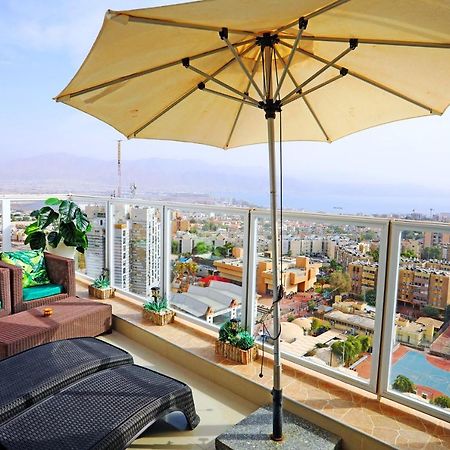 ★ Amazing View ★ Relaxing Balcony ★ Quiet ★ Lejlighed Eilat Eksteriør billede